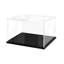 Vitrine Expositora de Acrílico XINISS 30x20x20 cm Transparente à Prova de Poeira