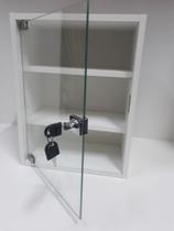 Vitrine MDF suspensa 20 x 34 x 44cm