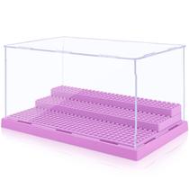 Vitrine Mlikero para minifiguras, figuras de ação, blocos Vitrine Mlikero para minifiguras, figuras de ação, blocos
