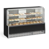 Vitrine Neutra com Prateleras de Vidro MPNA-175R PR 220V Gelopar Vitrine Neutra com Prateleras de Vidro MPNA-175R PR 220V Gelopar