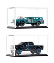 Vitrine Qinry para carros-modelo de brinquedo Hot Wheels em escala 1/64