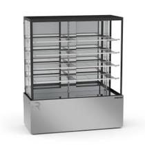 Vitrine Refrigerada 1,45 Metros 4 Prateleiras Titanium Premium Inox VTPRR1450 4P 220V - Refrimate Vitrine Refrigerada 1,45 Metros 4 Prateleiras Titanium Premium Inox VTPRR1450 4P 220V - Refrimate