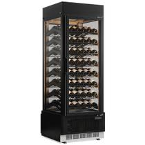 Vitrine Refrigerada Adega de Vinhos GEAV075 Preto Gelopar 220V