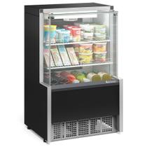 Vitrine Refrigerada Ar Forçado Aurora GPFA075R Preto Gelopar 220V