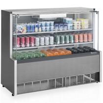 Vitrine Refrigerada Ar Forçado com Vidros Aquecidos GPFA140A Inox 220V Gelopar Vitrine Refrigerada Ar Forçado com Vidros Aquecidos GPFA140A Inox 220V Gelopar