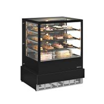 Vitrine Refrigerada Ar Forçado Gger-100 Pr Vidro Reto Sem Bandeja 220V - Gelopar