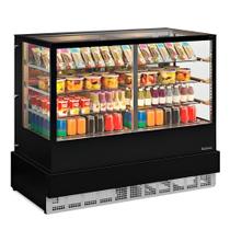Vitrine Refrigerada Ar Forçado Gger-150 Branco Vidro Reto Sem Bandeja 220V - Gelopar Vitrine Refrigerada Ar Forçado Gger-150 Branco Vidro Reto Sem Bandeja 220V - Gelopar