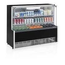 Vitrine refrigerada ar forcado led gpfa-140r/pr - 220v- gelopar