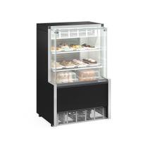 Vitrine Refrigerada Confeitaria Aurora Gelopar GPEA075RPR 75L sem Porta Preto 220V Vitrine Refrigerada Confeitaria Aurora Gelopar GPEA075RPR 75L sem Porta Preto 220V