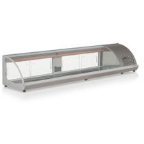 Vitrine Refrigerada de Bancada GVRB-210 TI - Tipo Inox 2.10m Temperatura +1 a +7C - Gelopar