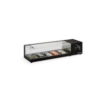 Vitrine Refrigerada de Bancada sem Bandejas 1,38cm Gelopar com LED GVRS-150-PR 220V