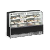 Vitrine Refrigerada Dupla Função 1,75M Preta GPEA-175R Gelopar 110v