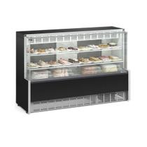 Vitrine Refrigerada Dupla Função 1,75M Preta GPEA-175R Gelopar 110v Vitrine Refrigerada Dupla Função 1,75M Preta GPEA-175R Gelopar 110v