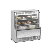 Vitrine Refrigerada Gelopar Dupla Função 1,10 m Branco 127V GPEA-110R