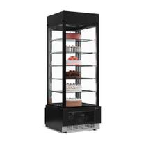 Vitrine Refrigerada Gelopar Fixa Preta 127V GEVF-075 PR