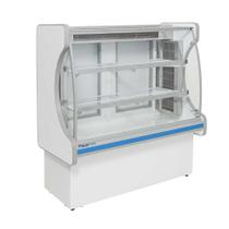 Vitrine Refrigerada para Doces 1MT Polofrio Balcão de Doce Branco 1MT 220v