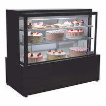 Vitrine Refrigerada RF-352-V Linha Modular Versátil - 1.23m Preta Ar Forçado Iluminação LED +1 a +10C - Frilux