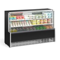 Vitrine Refrigerada Universal Aurora 2 Placas Frias GPDA175R Preto Gelopar 220v Vitrine Refrigerada Universal Aurora 2 Placas Frias GPDA175R Preto Gelopar 220v