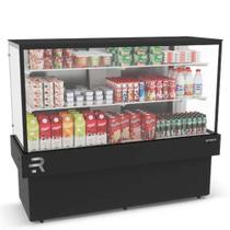 Vitrine Refrigerado Vanguard Plus Cvpraf 1450 Preto Com Led 220V - Refrimate Vitrine Refrigerado Vanguard Plus Cvpraf 1450 Preto Com Led 220V - Refrimate