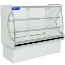 Vitrine Seca 180 cm Vidro Semi Curvo S/ Refrigeração Pop Luxo 6011 PoloFrio