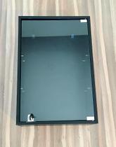 Vitrine Suspensa Prateleira em Vidro 64x44x25 Preta