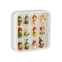 Vitrine WMM de acrílico transparente com porta para figuras montada na parede Vitrine WMM de acrílico transparente com porta para figuras montada na parede