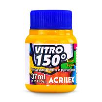Vitro 150º 37ml Acrilex - Tinta para vidro e porcelana 01140