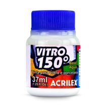 Vitro 150º 37ml Acrilex - Tinta para vidro e porcelana 01140