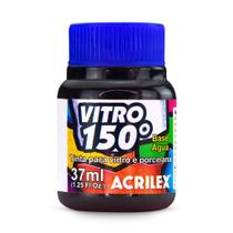 Vitro 150º 37ml Acrilex - Tinta para vidro e porcelana 01140