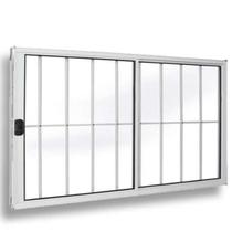 Vitro 2 Folhas C/GRADE 1.00x1.00 Branco L.18 Modular