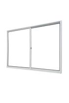 Vitrô 2 Folhas De Correr Aluminio Branco 1,00x1,00