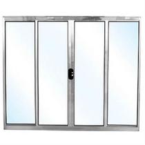 Vitrô 4 Folhas sem Grade 1,0x1,5m Plus - JANELLOT Vitrô 4 Folhas sem Grade 1,0x1,5m Plus - JANELLOT