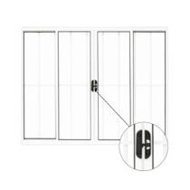 vitro 4 folhas ( sem grade ) branco