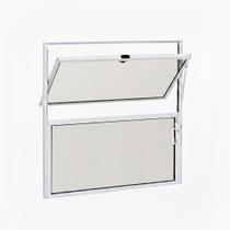 Vitro Basculante 30x30 Branco Janela Canelada Banheiro Vitro Basculante 30x30 Branco Janela Canelada Banheiro