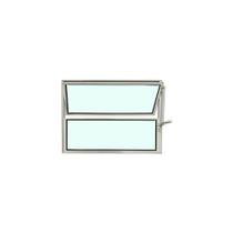 Vitro Basculante 40x60 Alumínio Branco Vidro Liso Lumineziri Vitro Basculante 40x60 Alumínio Branco Vidro Liso Lumineziri