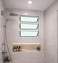 Vitro Basculante 60x40 Alumínio Branco Vidro Liso Lumineziri Vitro Basculante 60x40 Alumínio Branco Vidro Liso Lumineziri