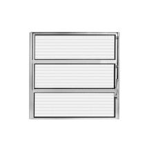 Vitrô Basculante Alumínio 60 X 60 Branco com Vidro Horizontal - Hale