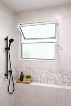 Vitro Basculante Alumínio Branco 1 Seção 40X40 Brecorimo