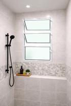 Vitro Basculante Alumínio Branco 1 Seção 60X40 Brecorimo