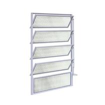 Vitrô basculante alumínio branco 1 seção