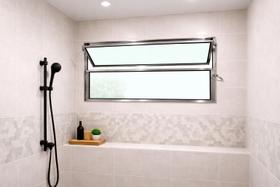 Vitro Basculante Alumínio Brilhante 1 Seção 40X100 Brecorimo