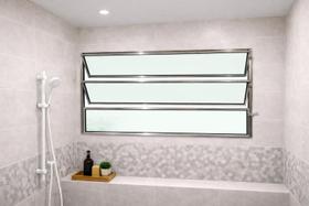 Vitro Basculante Alumínio Brilhante 1 Seção 60X100 Brecorimo