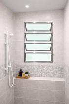 Vitro Basculante Alumínio Brilhante 1 Seção 80X60 Brecorimo