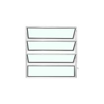 Vitro Basculante Branco 80 X 80 Vidro Liso