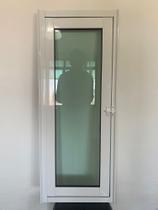 Vitrô Capelinha Em Alumínio Branco Linha 25 Premium Vidro Verde A 100 x L 40