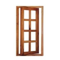 Vitrô Capelinha Pivotante de Madeira Mista Reto 45 X 1,00 Rodam