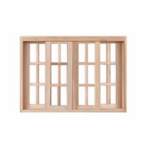 Vitro de Correr 4 Folhas Mista Reto - Com ferragens 1.60 x 1.00 - Hale