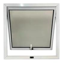 Vitro Max Ar 6060 cm Inovax Branco Janela Banheiro Cozinha Ventilação Moderno Instalação Fácil