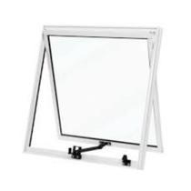 VITRÔ MAX -AR L-14mm ECONÔMICA S/ GRADE BRANCO
