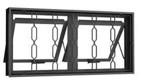 Vitro maxim-ar 100x60 req 7cm horizontal elo corrente - Solcentermax